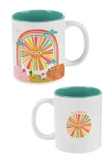 Ganz GZ191250 WHIMSY FUN MUG  CERAMIC 4 ASS'T 11oz