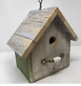 Artist Jean Long JL1169 Jean Long Birdhouse #1169, 1 3/8"" Hole