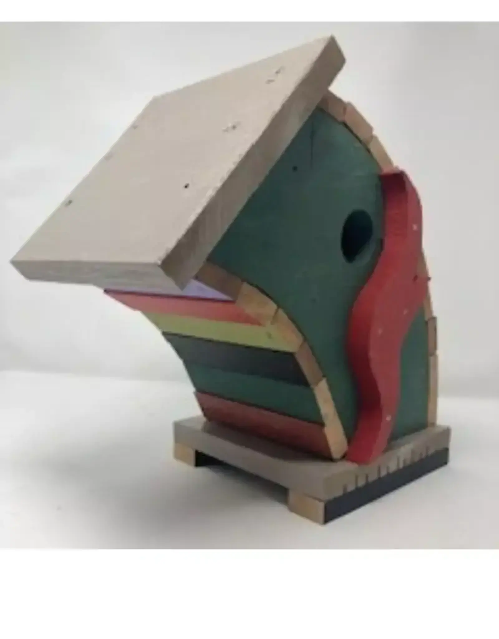 Artist Jean Long JL1201 Jean Long Birdhouse #1201, 1.5" Hole