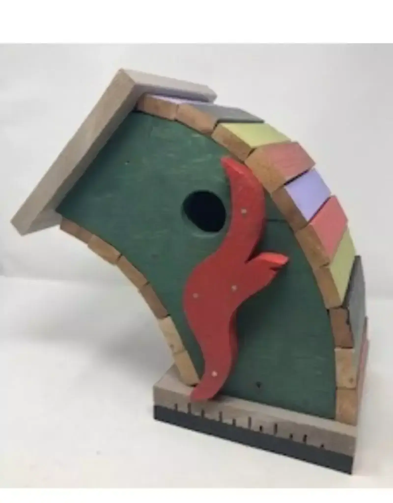 Artist Jean Long JL1201 Jean Long Birdhouse #1201, 1.5" Hole