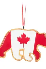 Abbott Canada Flag Animal Cookie Ornament