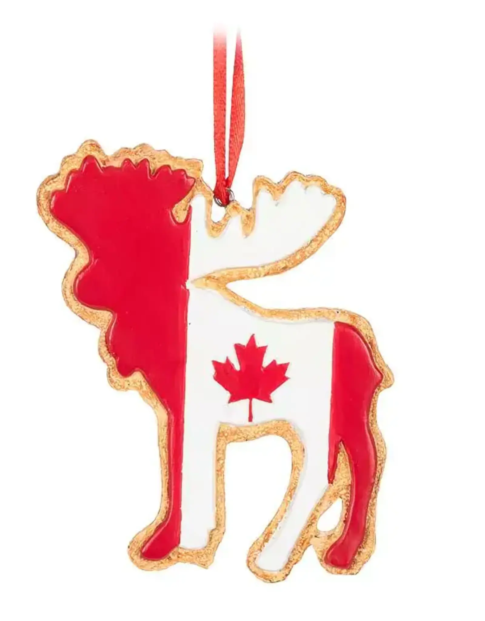 Abbott Canada Flag Animal Cookie Ornament