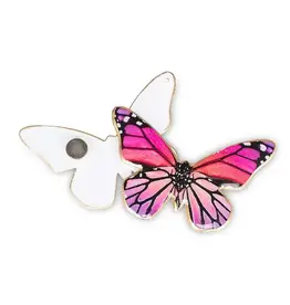 Abbott Metal Butterfly Screensaver, 2"