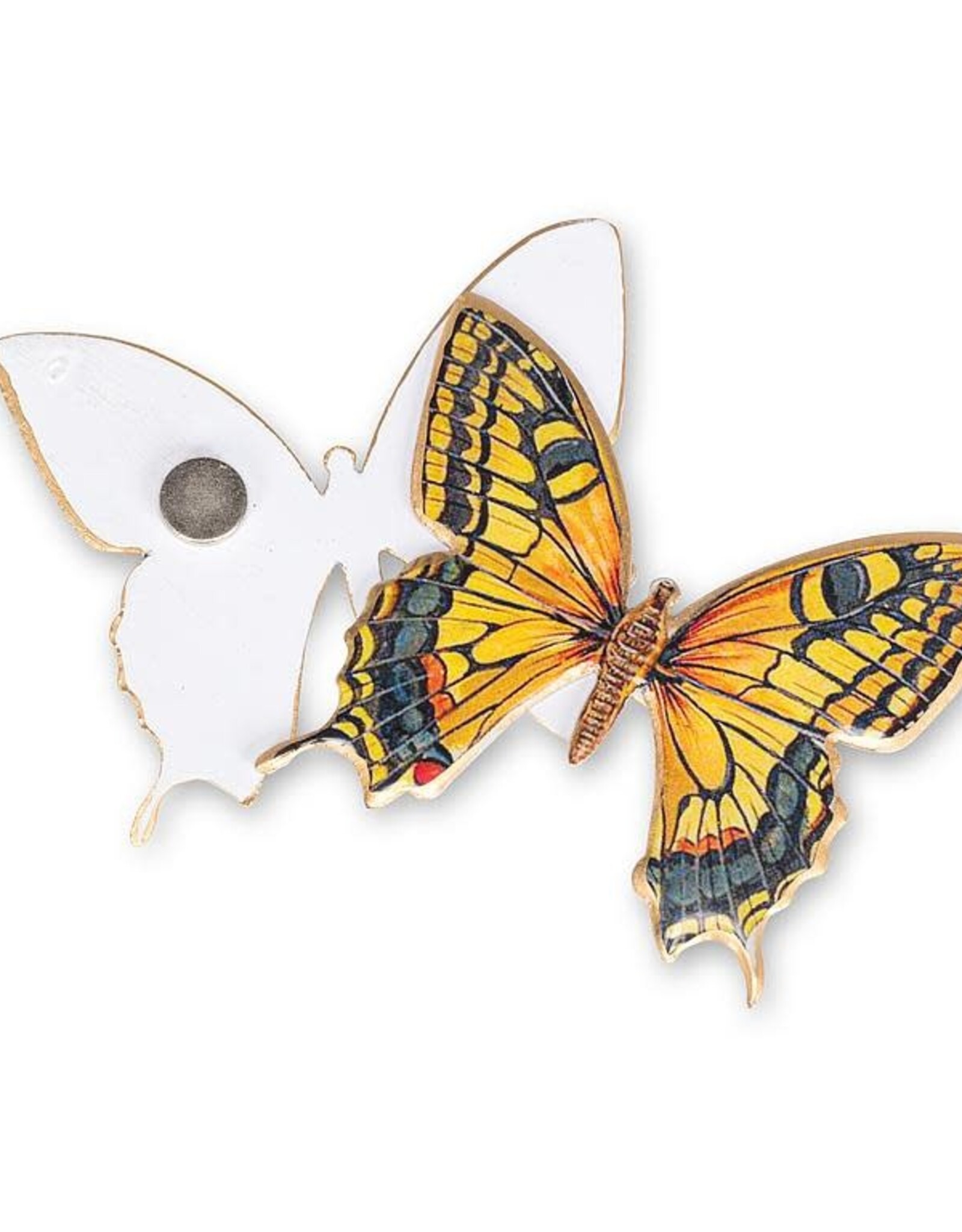 Abbott Metal Butterfly Screensaver, 2"