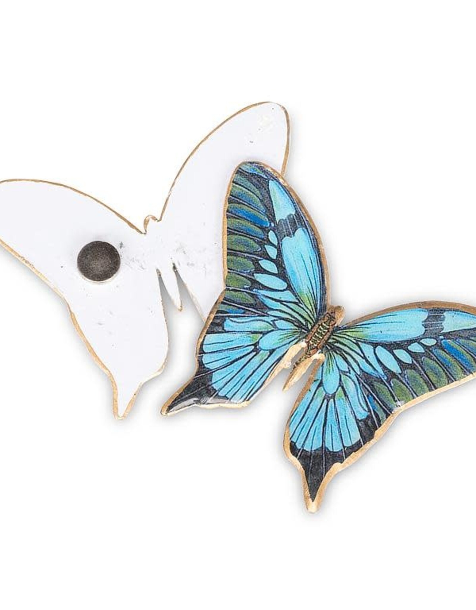 Abbott Metal Butterfly Screensaver, 2"