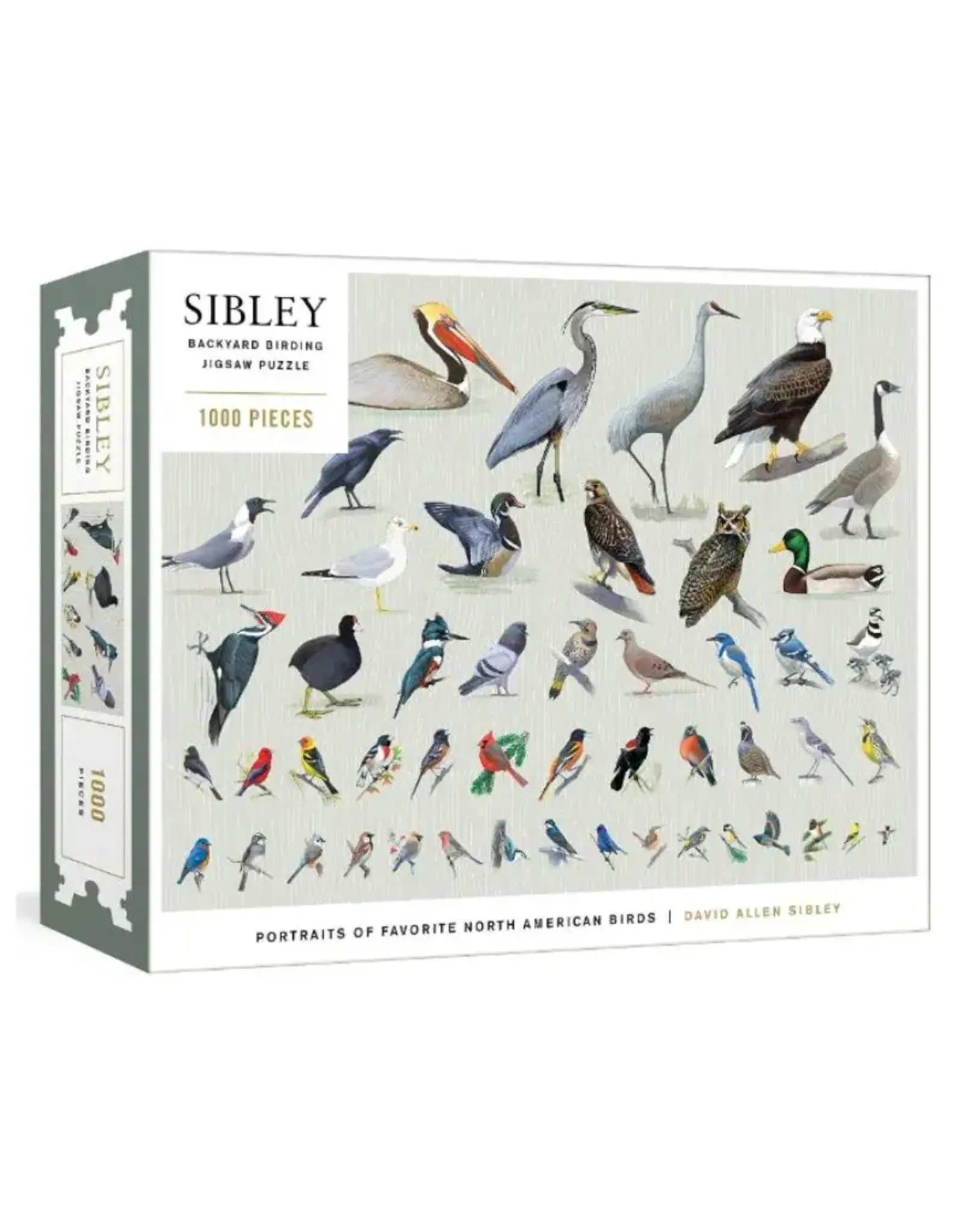 Sibley SBBPUZZLE Sibley Backyard Birding Puzzle