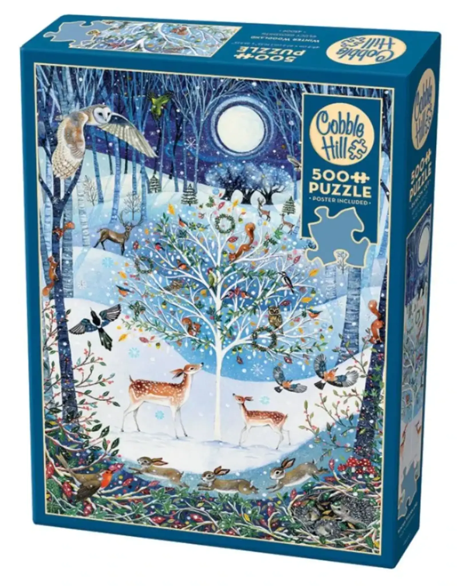 Cobble Hill Puzzles Cobble Hill 500pc Puzzle, Winter/Christmas