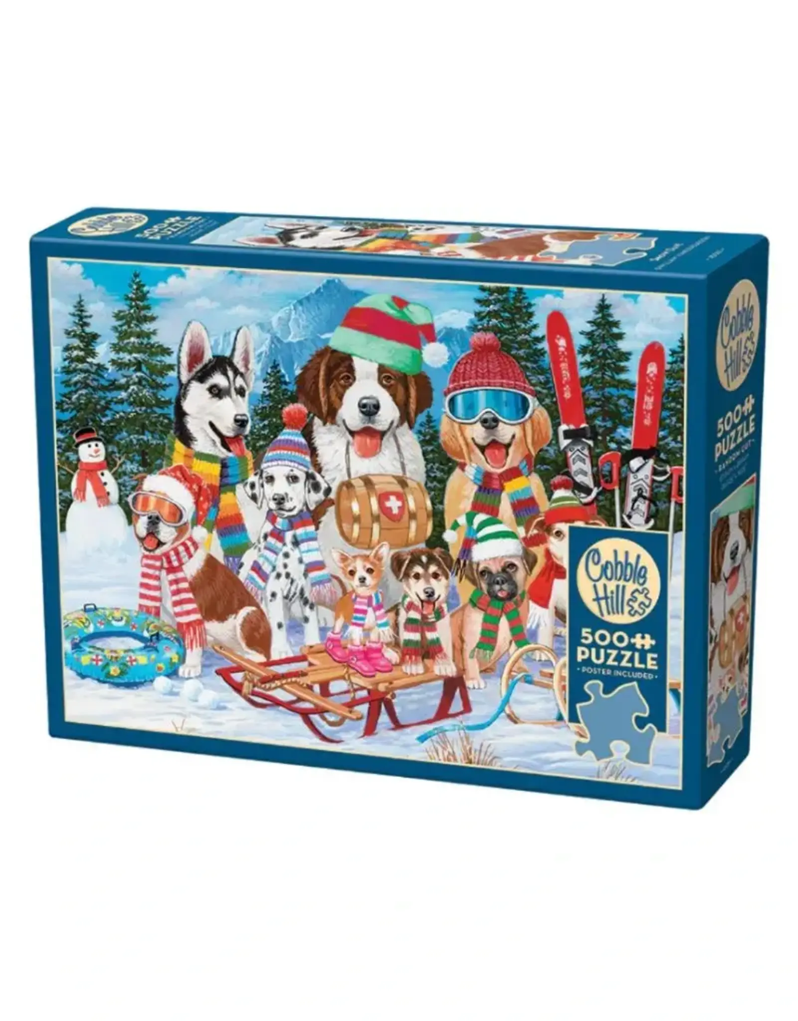 Cobble Hill Puzzles Cobble Hill 500pc Puzzle, Winter/Christmas