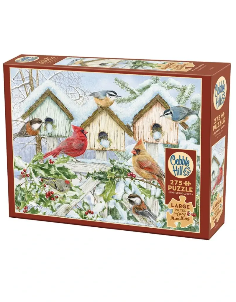 Cobblehill XXL Puzzle – 275 Teile Mit Süßen Vogelhäuschen, Perfekt Für Die Ganze Familie