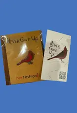Iver Fashions IFNGUP Red Cardinal Lapel Pin Iver Fashions IFNGUP Red Cardinal Lapel Pin