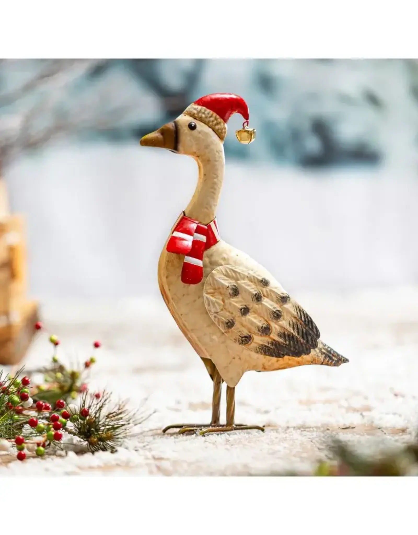 Evergreen EEPHC313 Metal Goose Statuary