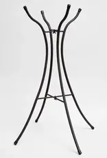 Evergreen EE01119 Metal Birdbath Stand, Hourglass Shape (birdbath sold separately)