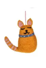 Abbott Smiling Cat Wool Ornament