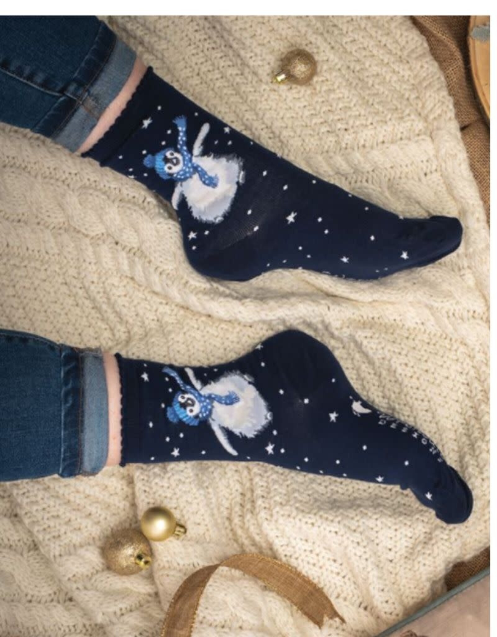 Wrendale Designs by Hannah Dale Hannah Wrendale Christmas Socks, Women's