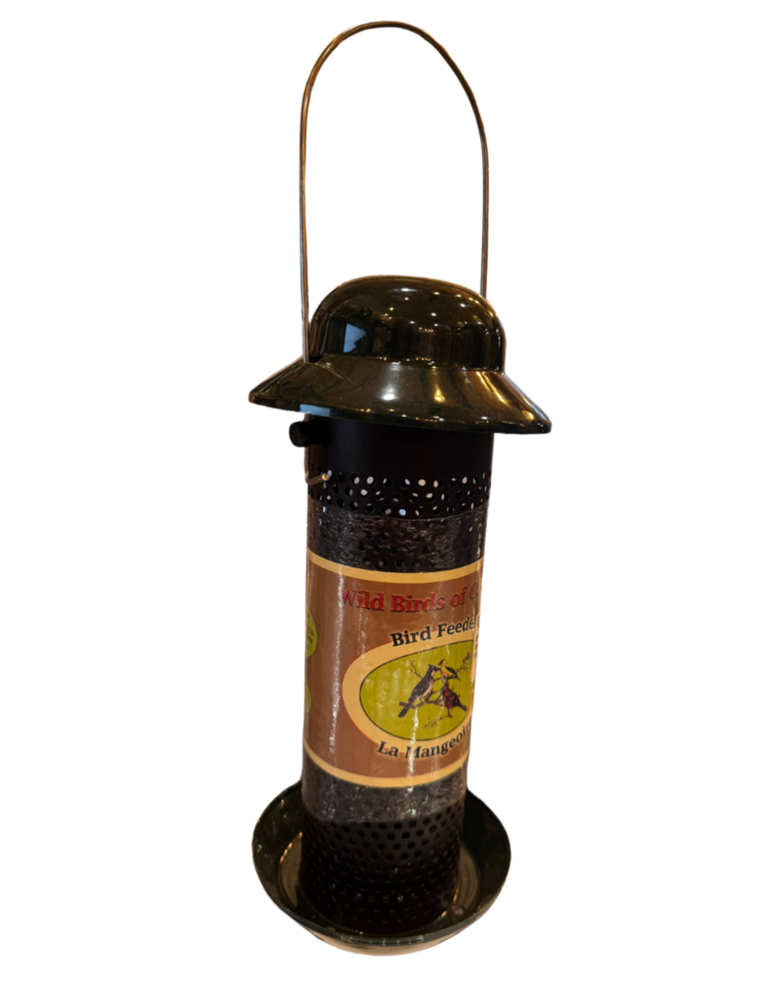 Wilderness Fred's WBBSF10 Mesh Nyjer feeder with tray