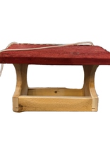 PYP Designs PYPEZR Large red roof cedar EZ fill Fly Thru . Made in Canada