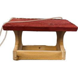 PYP Designs PYPEZR Large red roof cedar EZ fill Fly Thru . Made in Canada