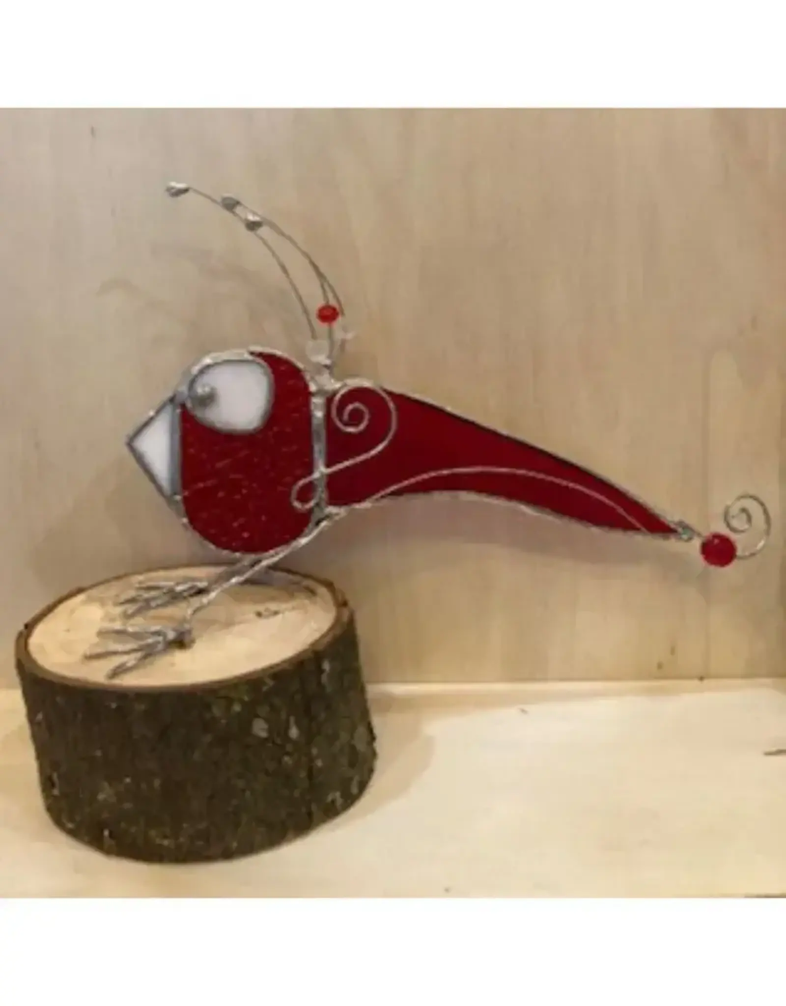 Glasspirations Scrappy Bird