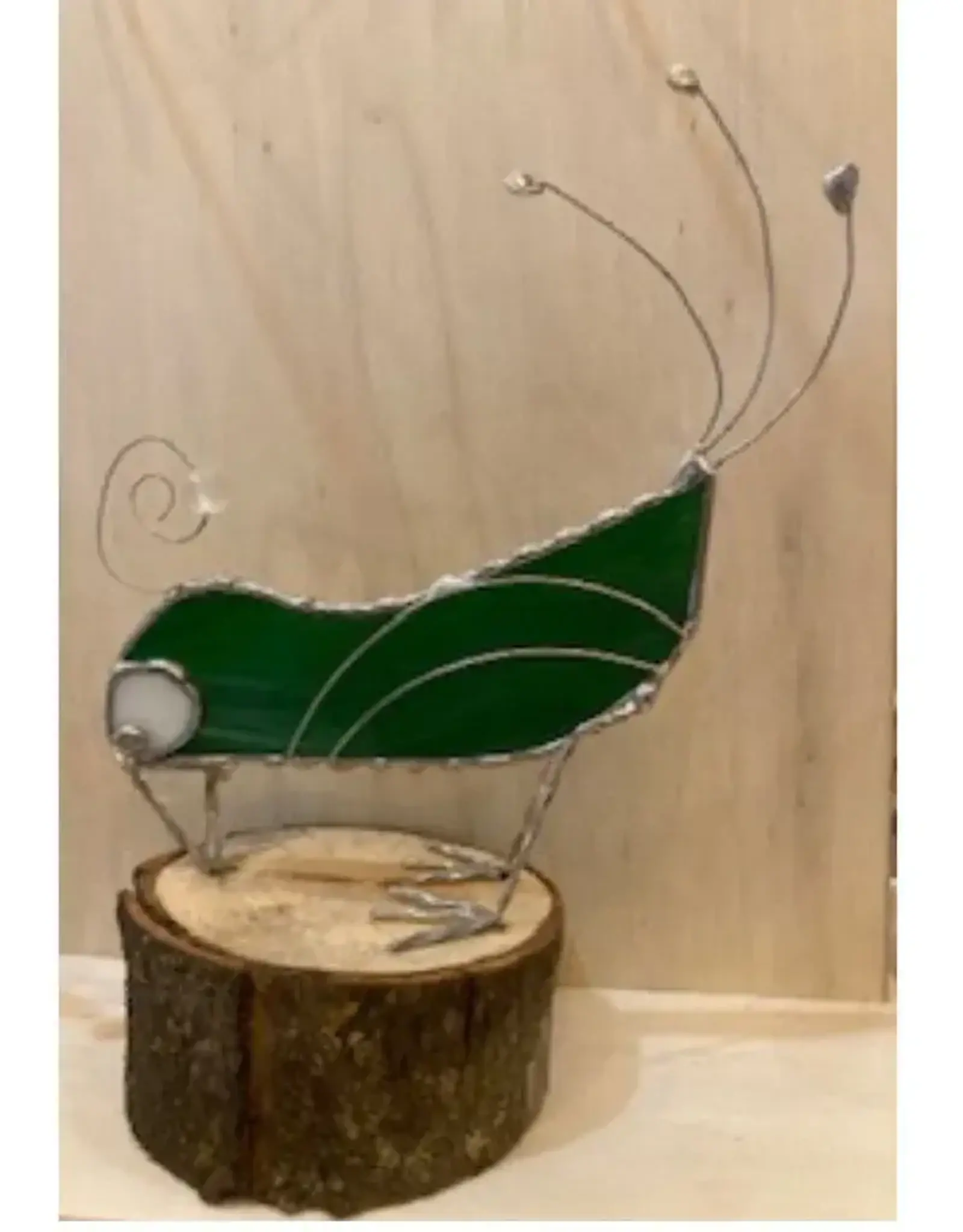 Glasspirations Scrappy Bird