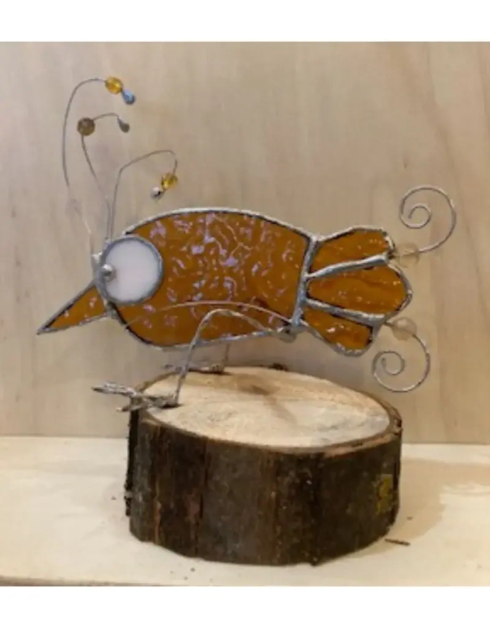 Glasspirations Scrappy Bird