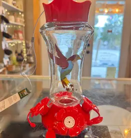 Pinebush Home & Garden PB89001 Hummingbird Feeder with appliqué