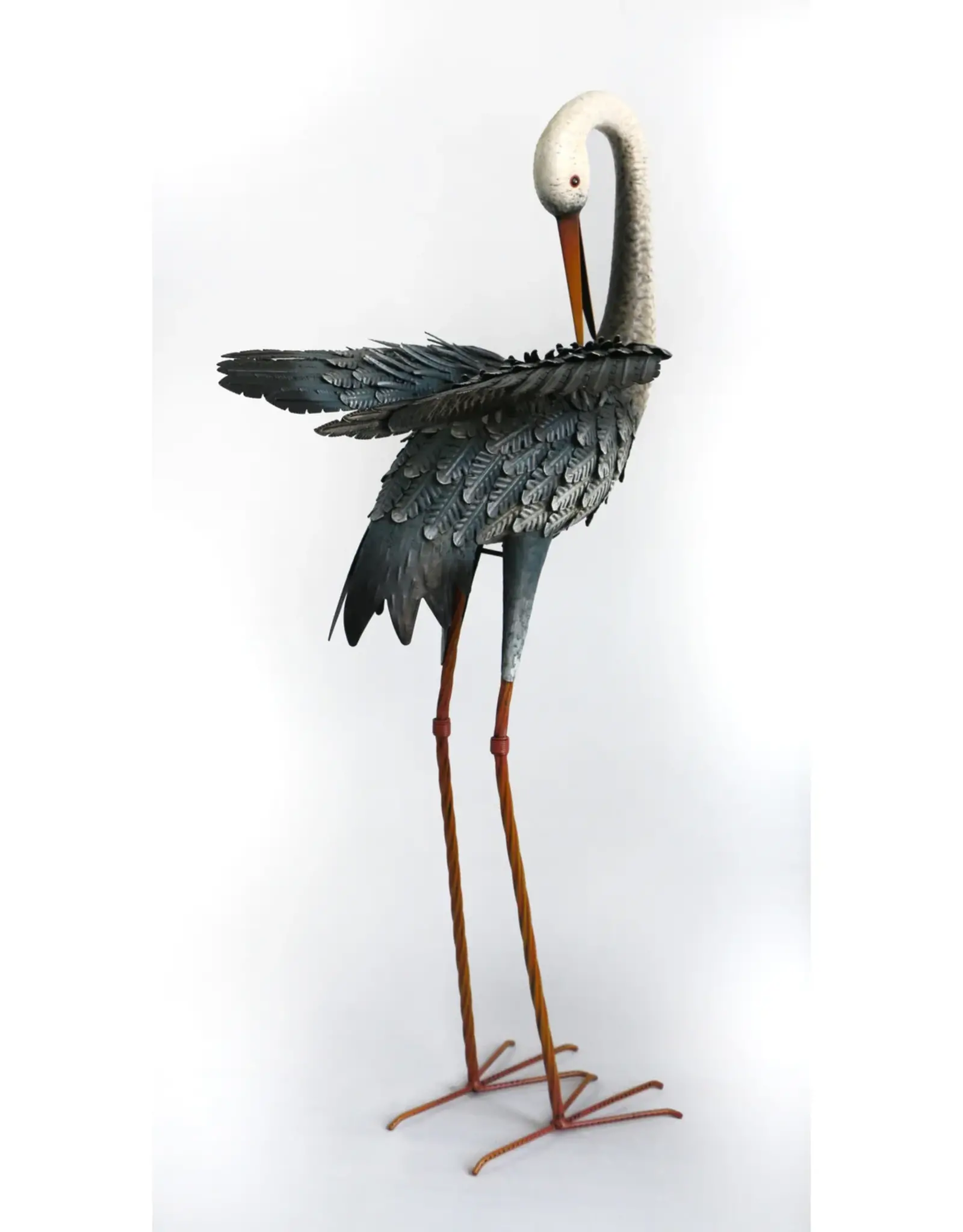 Action Imports AI9455 Large Blue Heron 20.1x15.7x40.9"h