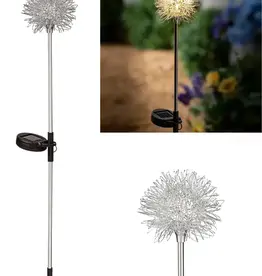 Evergreen 25.5" Solar Dandelion Garden Stake