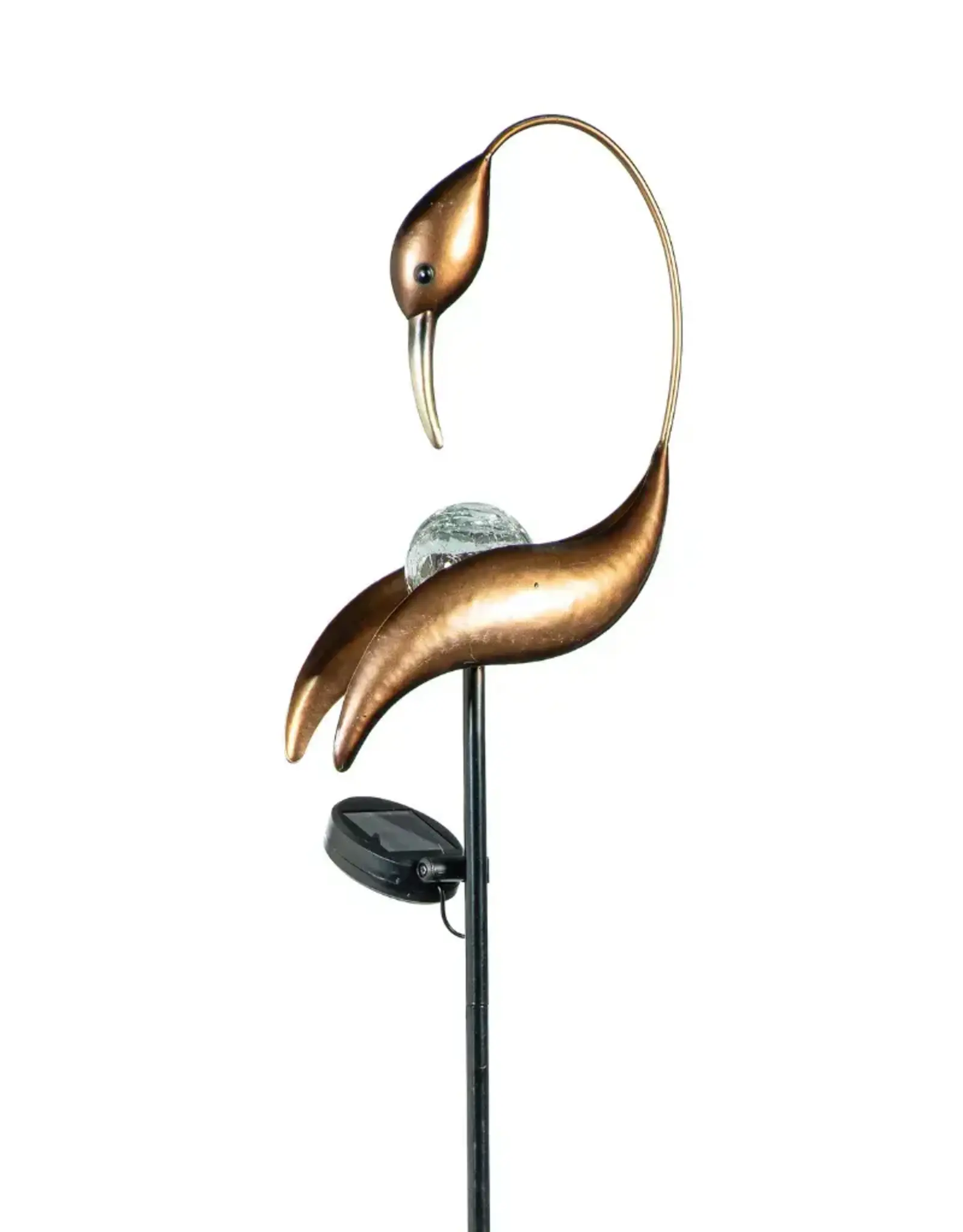 Evergreen Coastal Bird Solar Garden Stake, 50"