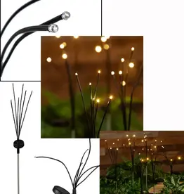 Evergreen Firefly solar Garden Stake Program, 28"
