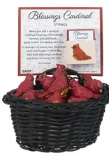 GZ60702 Blessings Cardinal Stone (single) w/card 1.75"