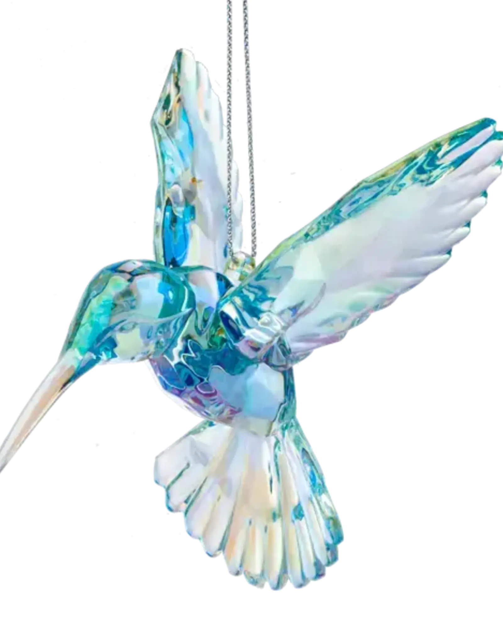 Ganz GZ9768 Hummingbird ornament (opalescent clear)