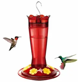 Kingsyard KY168CP01 Bee Proof Glass Hummingbird Feeder