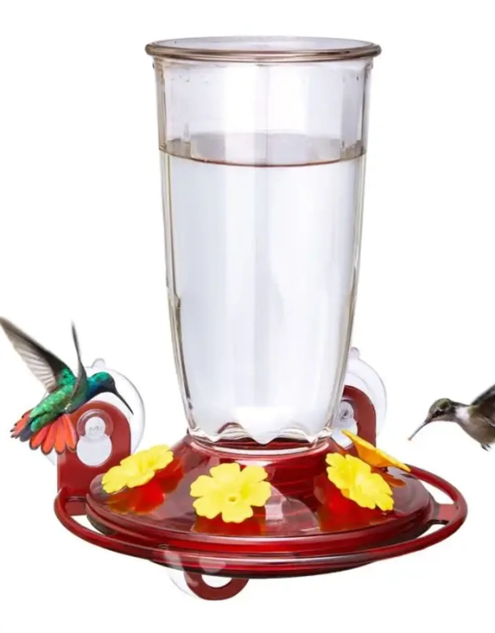 Kingsyard KY142CP01 Window Hummingbird Feeder with 4 ports