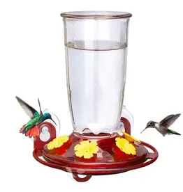Kingsyard KY142CP01 Window Hummingbird Feeder with 4 ports