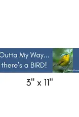 The Birdhouse Birdhouse Bumper Stickers