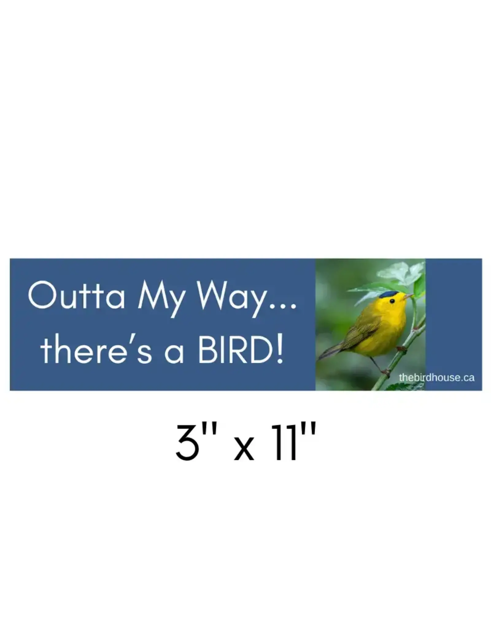 The Birdhouse Birdhouse Bumper Stickers