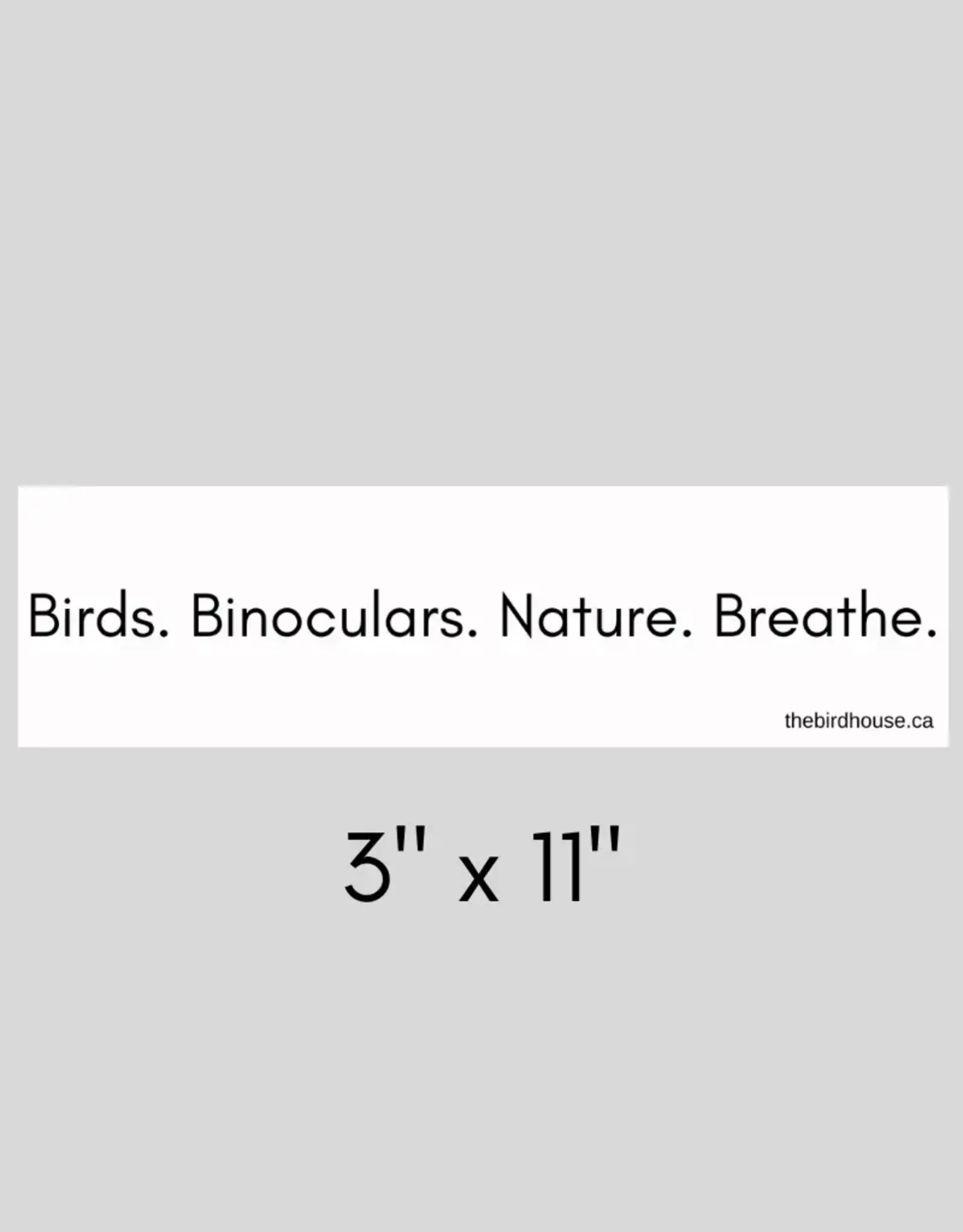 The Birdhouse Birdhouse Bumper Stickers
