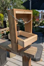 Artist Jean Long JL1298 Jean Long funky platform feeder