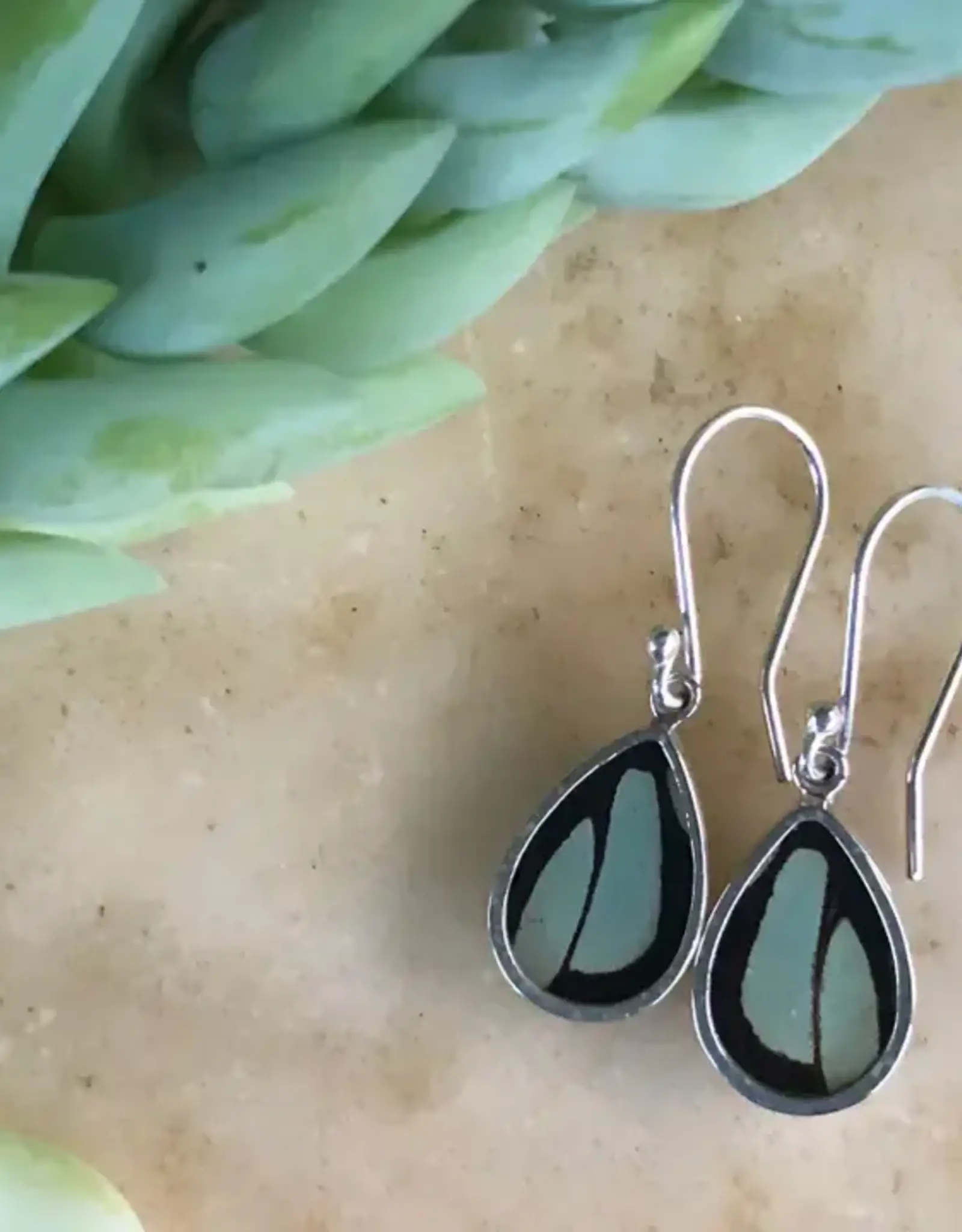 Mariposa Mariposa Butterfly Sterling Silver Drop Earrings*