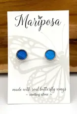 Mariposa Mariposa Butterfly Sterling Silver Stud Earrings* Mariposa Mariposa Butterfly Sterling Silver Stud Earrings*