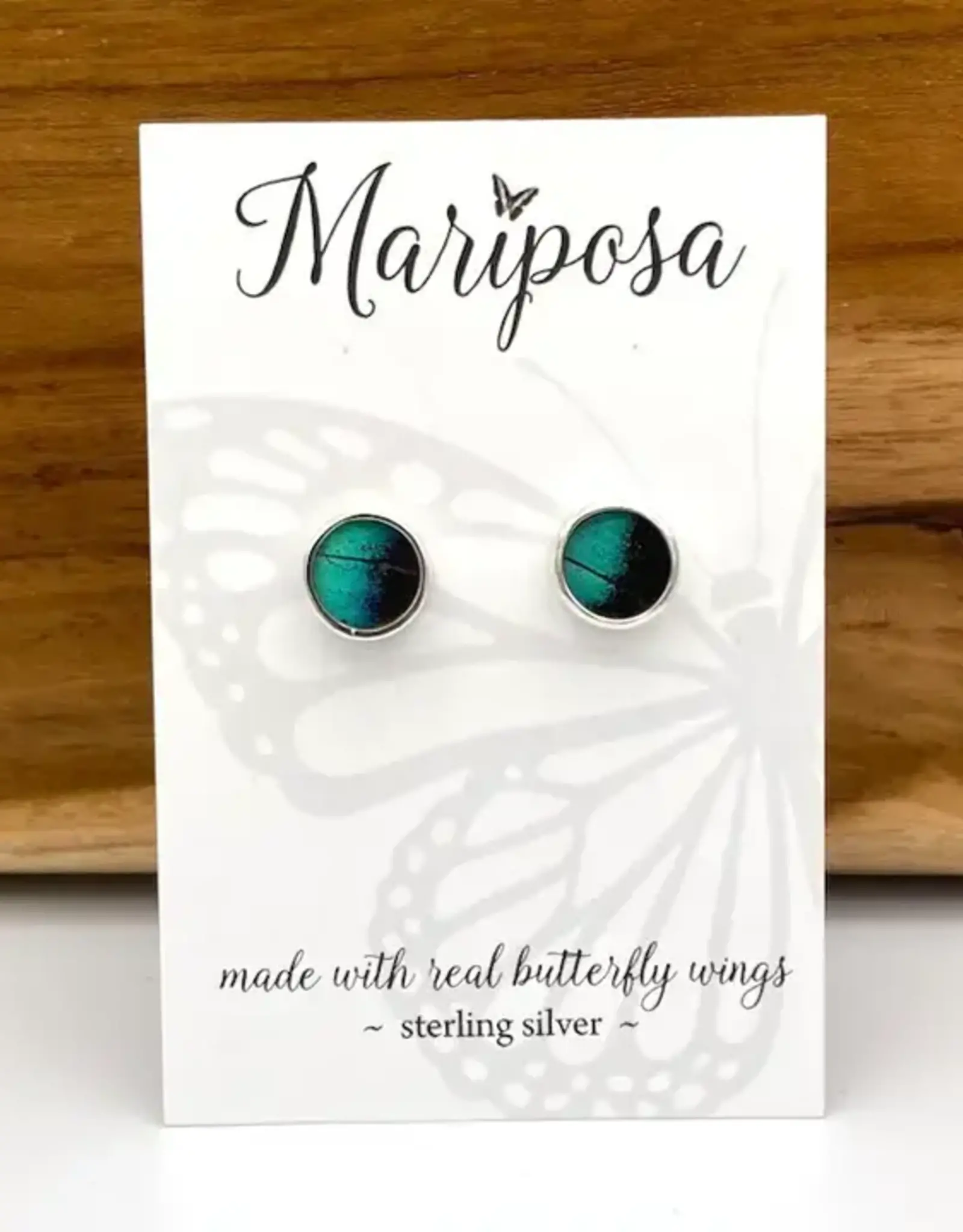 Mariposa Mariposa Butterfly Sterling Silver Stud Earrings*