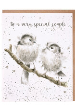 Wrendale Designs by Hannah Dale DYAWC011 Lovebirds Single Card