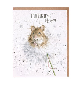 Wrendale Designs by Hannah Dale DYAWC023 Dandelion Single Card