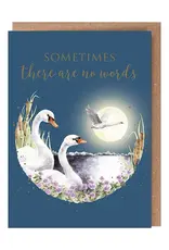 Wrendale Designs by Hannah Dale DYAWC215 Sympathy Sometimes There are No Words Single Card