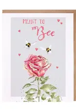 Wrendale Designs by Hannah Dale DYAWAC041 Meant to Bee Single Card