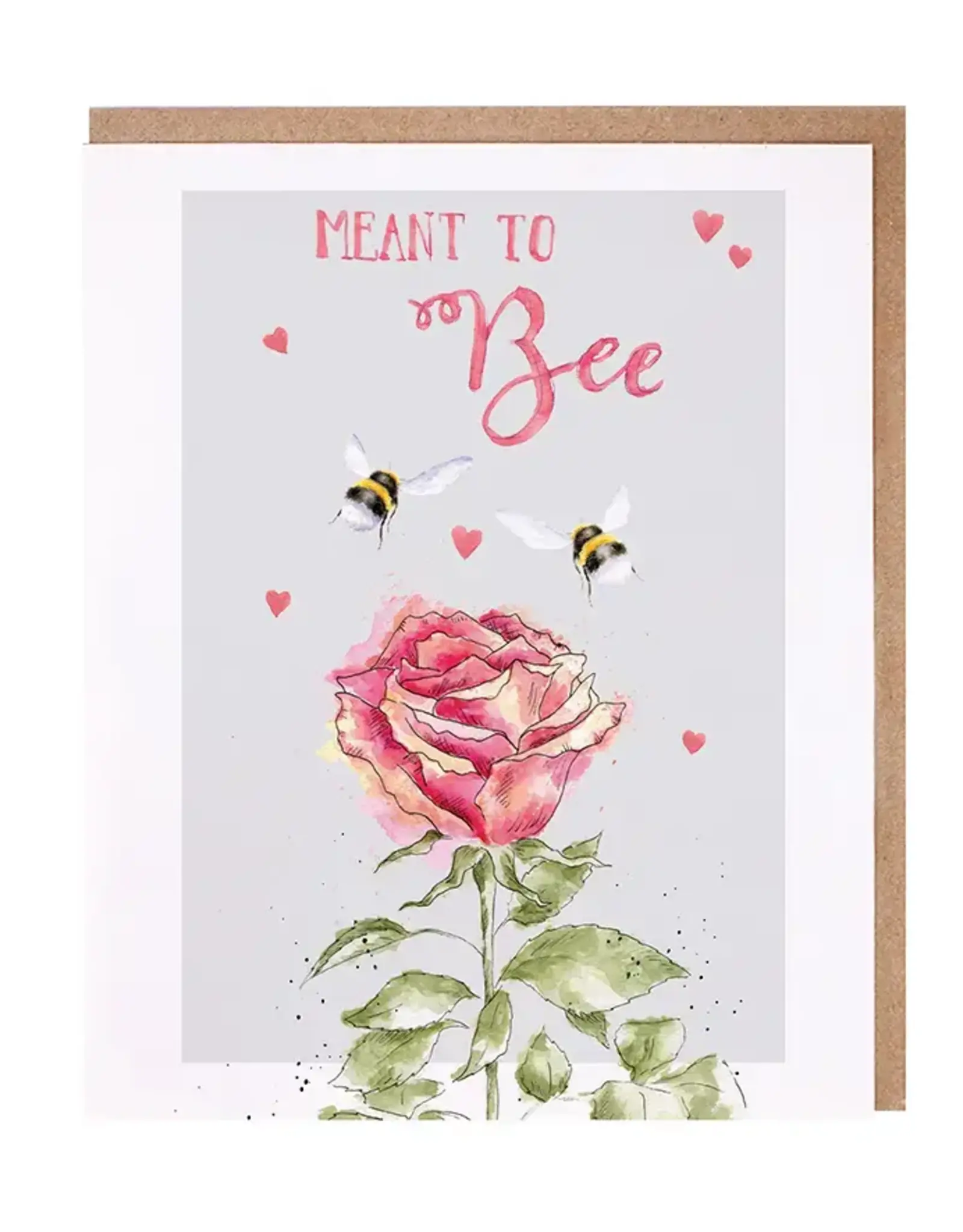 Wrendale Designs by Hannah Dale DYAWAC041 Meant to Bee Single Card