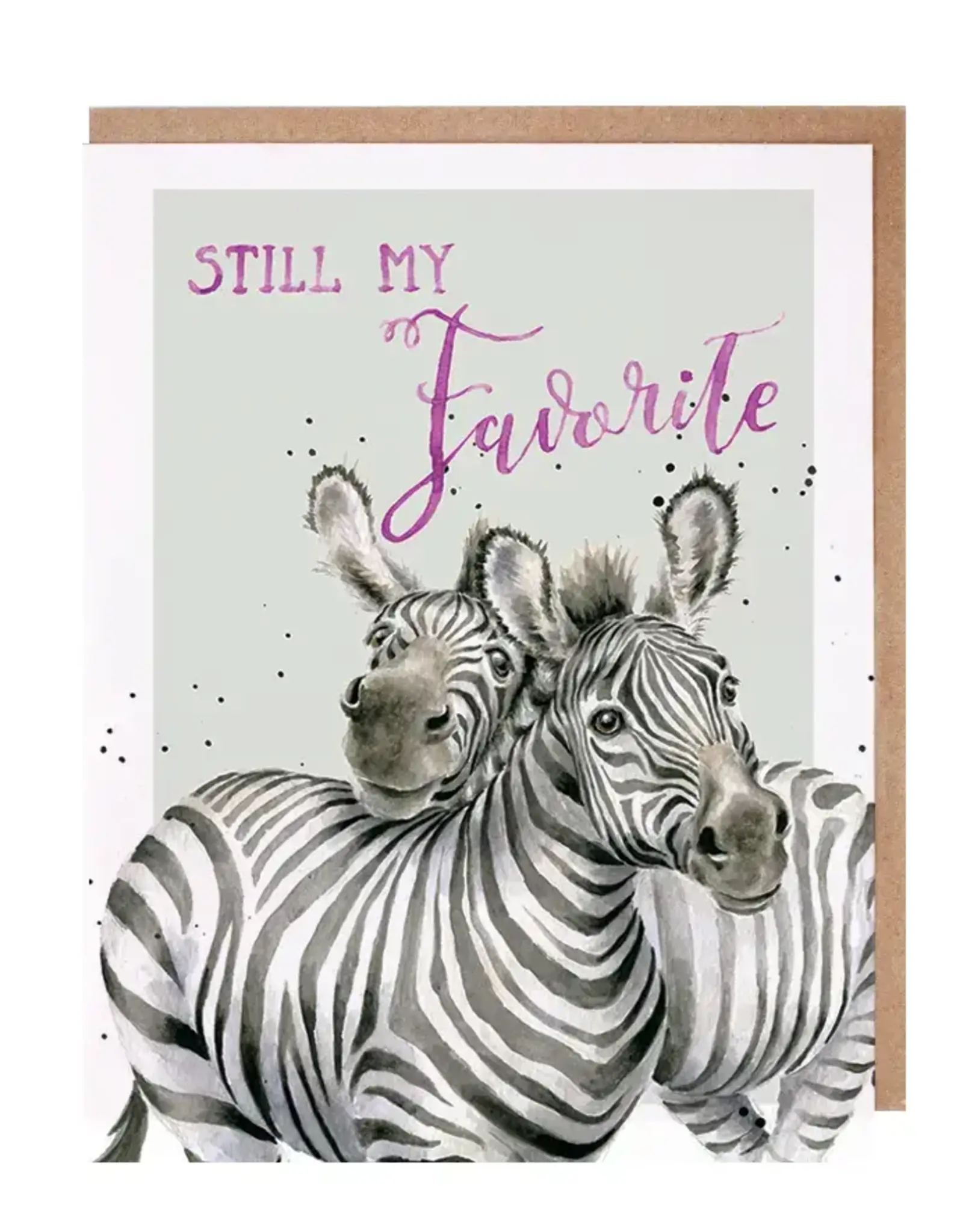 Wrendale Designs by Hannah Dale DYAWAC020 Still My Favorite Single Card