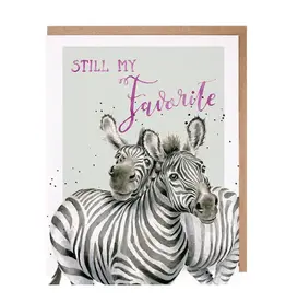 Wrendale Designs by Hannah Dale DYAWAC020 Still My Favorite Single Card