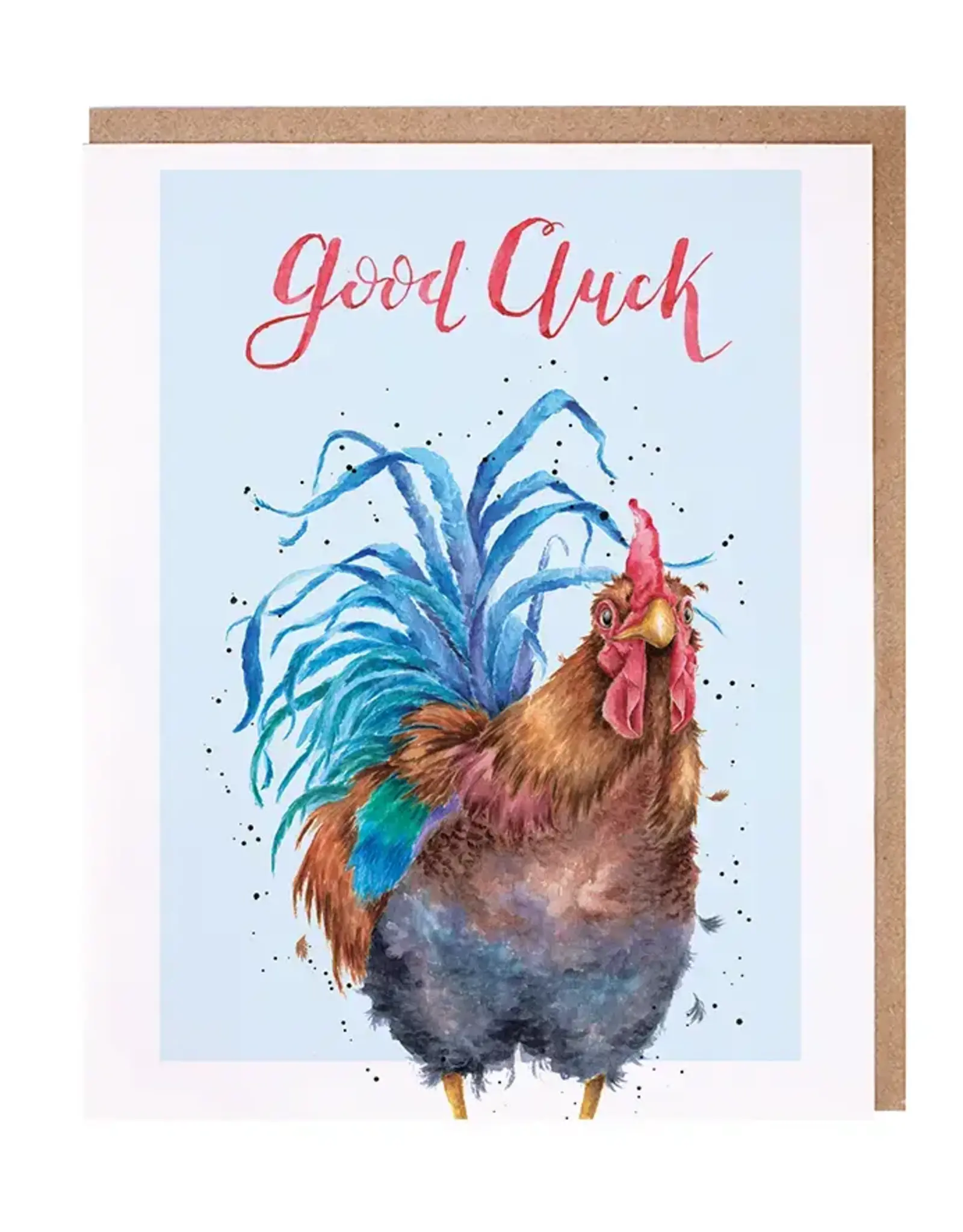 Wrendale Designs by Hannah Dale DYAWAC025 Good Cluck Single Card