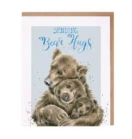 Wrendale Designs by Hannah Dale Bear Hugs Single Card